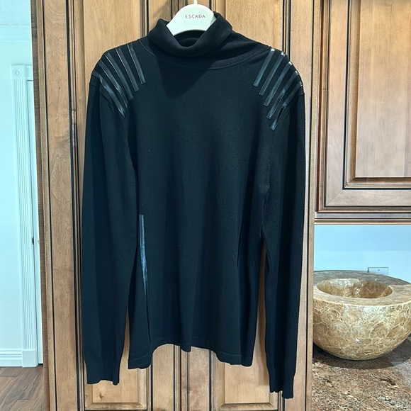 PerSe black long sleeve sweater. Size XL. - Picture 1 of 5
